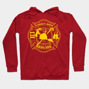 Papa Hash Apparel: Garden Hose Brigade maltese Hoodie